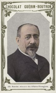 Rouvier, Außenminister von French School