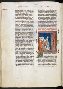 Krönung von König Richard I., Illustration aus 