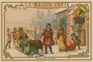 Russische Hochzeit von French School