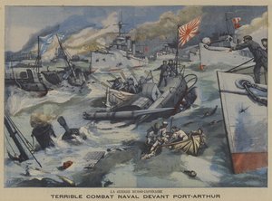 Russisch-Japanischer Krieg: Seeschlacht vor Port Arthur von French School