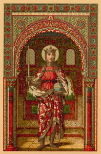 Heiliger Ferdinand, König von León und Kastilien von French School