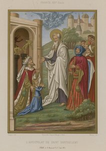 Heiliger Bartholomäus der Apostel von French School