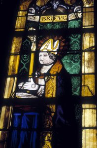 Saint Brieuc - Glasfenster der Kirche Saint-Sauveur von Dinan von French School