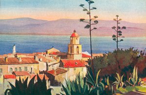 Saint Tropez: Blick auf den Golf von French School