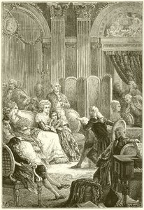 Salon von Madame Necker von French School