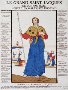 Santiago de Compostela - Bild von Epinal, Ende des 19. Jahrhunderts von French School