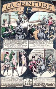 Satirisches Plakat zu den Einschränkungen während des Ersten Weltkriegs von French School