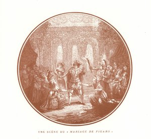 Szene aus Die Hochzeit des Figaro, von Wolfgang Amadeus Mozart