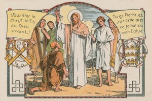 Szene aus dem Leben Jesu von French School