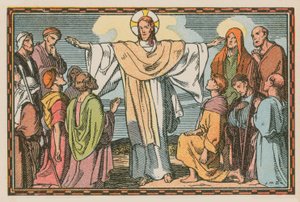 Szene aus dem Leben Jesu von French School