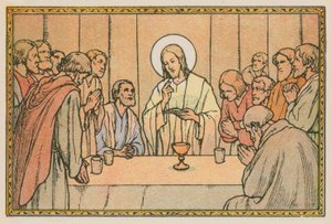 Szene aus dem Leben Jesu von French School