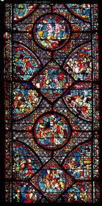 Szenen aus dem Leben Karls des Großen (747-814) aus dem Umgang, ca. 1215-25 von French School