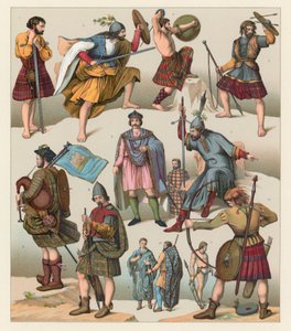 Schottische Tracht von French School