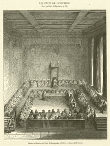 Ordentliche Sitzung der Generalstände von Languedoc von French School