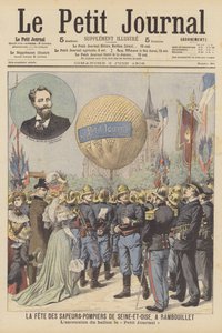 Feier der Feuerwehr von Seine-et-Oise in Rambouillet, Paris von French School