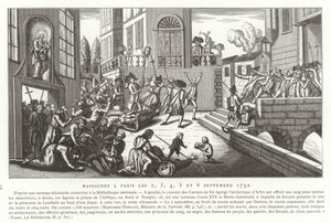 Septembermassaker, Paris, Französische Revolution, 1792