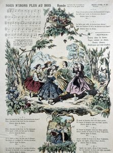 Notenblatt für das beliebte Lied „Nus n