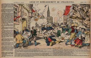 Belagerung und Bombardierung von Straßburg, Deutsch-Französischer Krieg, August-September 1870