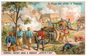 Belagerung von Tientsin, Boxeraufstand, China von French School