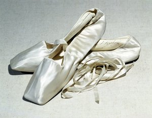 Signierte Ballettschuhe von Maria Taglioni (1804-84)