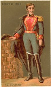 Simon Bolivar, venezolanischer Militär- und politischer Führer von French School