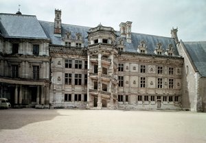 Südostfassade des François I Flügels von French School