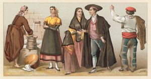 Spanisches Kostüm von French School