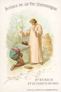 St. Eusice und der Honigdieb von French School