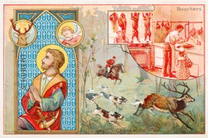 St. Hubertus, Schutzpatron der Jäger