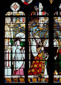 St. Jakobus und der Engel der Verkündigung, aus der Kapelle von Jacques Coeur