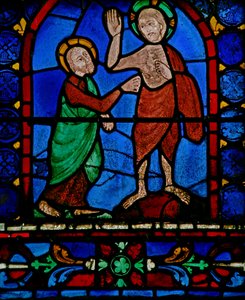 St. Thomas mit Christus von French School