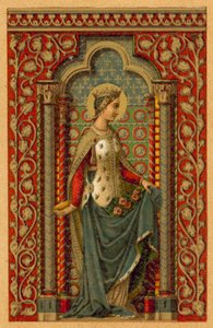 Heilige Elisabeth von Ungarn von French School