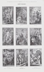 Religiöse Themen (Gravur) von French School