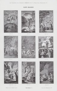 Religiöse Themen (Gravur) von French School