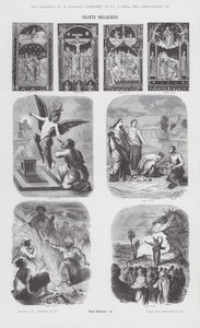 Religiöse Themen (Gravur) von French School