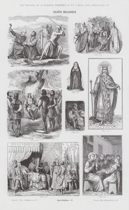 Religiöse Themen von French School