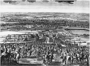 Übergabe der Stadt und Zitadelle von Gent, 1678 von French School