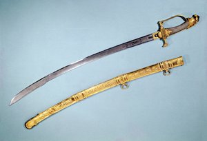Schwert, das Napoleon I. (1769-1821) vom Direktorium überreicht wurde