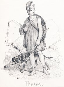 Theseus: Sohn von Ägeus, König von Athen, und Aethra. Er befreite Athen von einem Monster namens Minotaurus