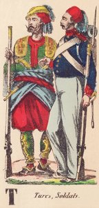 T: Türken, Soldaten von French School