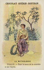 Thalia, die Muse der Komödie von French School