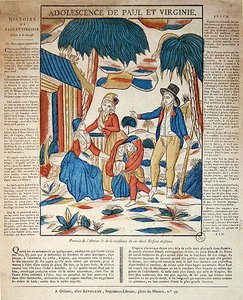Die Jugend von Paul und Virginie von French School