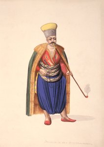 Der Janitscharenbotschafter, osmanische Periode, drittes Viertel des 18. Jahrhunderts