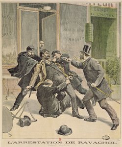 Die Verhaftung von Ravachol, Titelseite von 