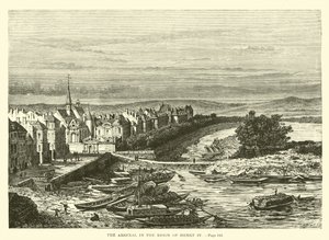 Das Arsenal zur Zeit Heinrichs IV. von French School