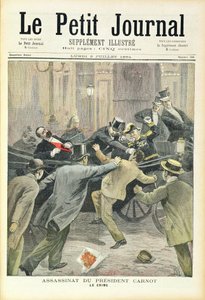 Die Ermordung von Präsident Carnot, aus 