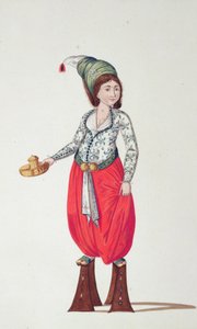 Die Bäder, osmanische Periode, drittes Viertel des 18. Jahrhunderts von French School