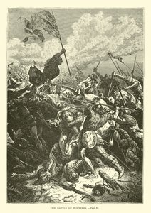 Die Schlacht von Bouvines von French School