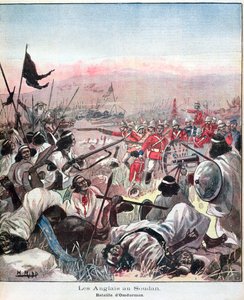 Die Schlacht von Omdurman, Umschlag von Lectures Pour Le Dimanche, September 1898