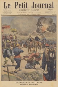 Der Boxeraufstand: eine Hinrichtung in Baoding